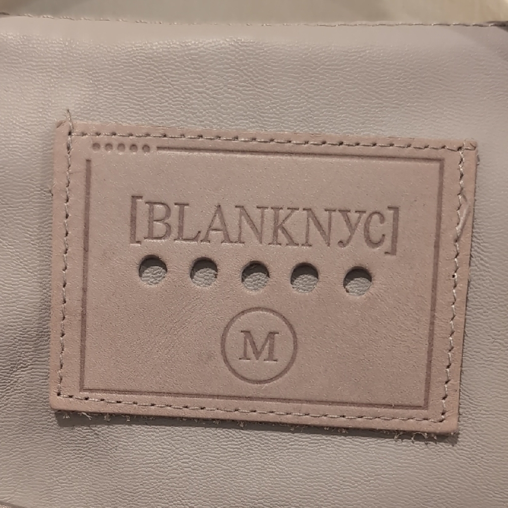 Blank NYC Gray Leather Jacket Sporty Collection - Picture 2 of 7